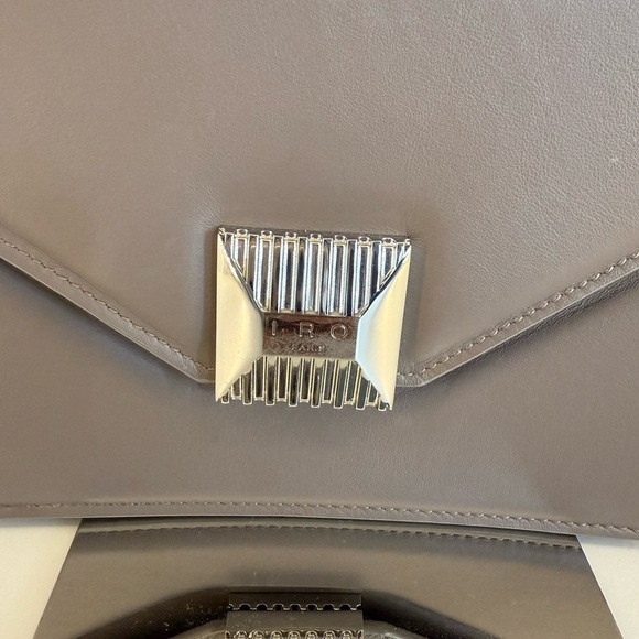 IRO Taupe Crossbody Bag with Chain Strap - Picture 2 of 12